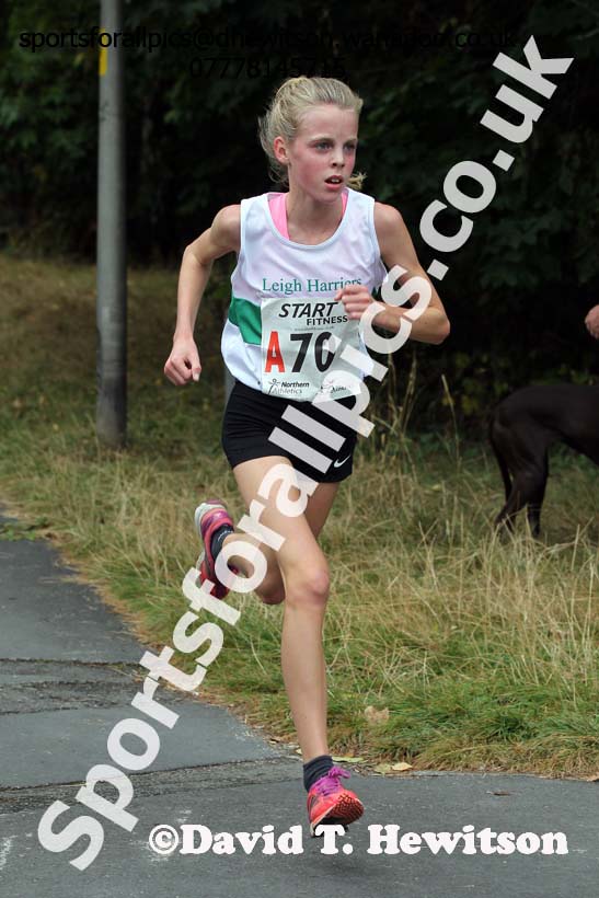 Girls under-13s Northern Road Relays, Warrington. Photo: David T. Hewitson/Sports for All Pics